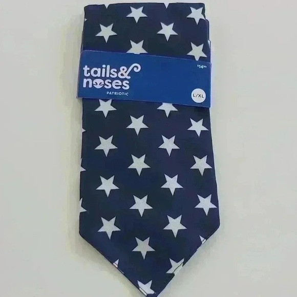 Tails & Noses Patriotic Dog Bandana - 2 pack - Picture 1 of 3